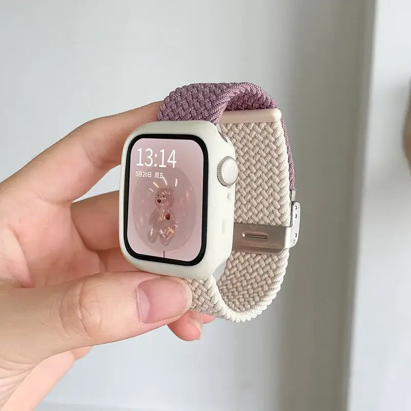 Apple Watch Nylon Strap - Durable Soft Fabric Band - SJB-DIAMOND ELITES