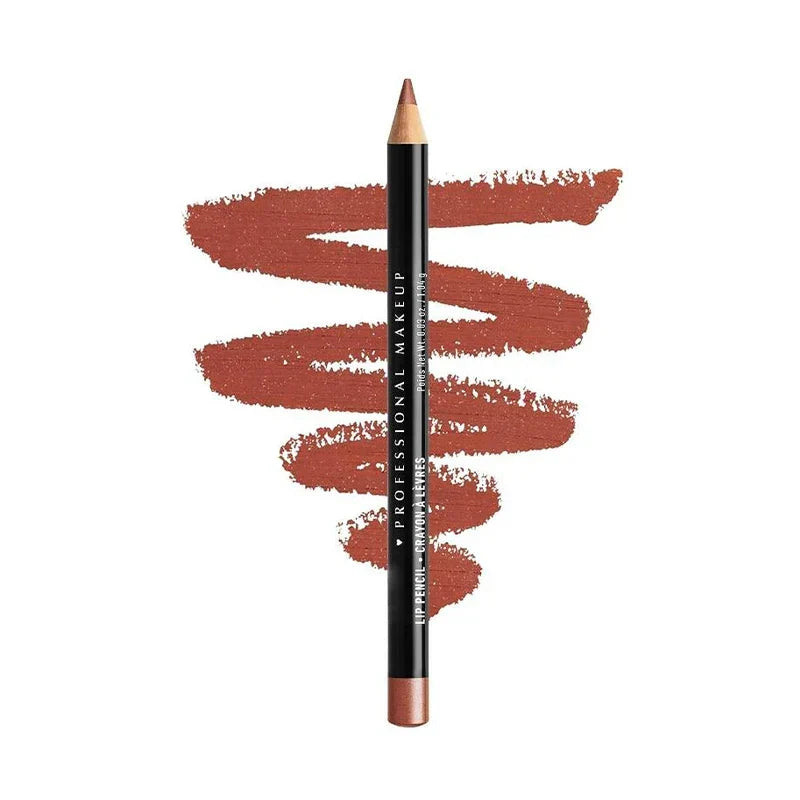 Slim Lip Pencil Nude Matte Creamy Lipstick Long-lasting Waterproof Plumping Lip Stain Natural Brown Lipliner Professional Makeup Lootquake LLC