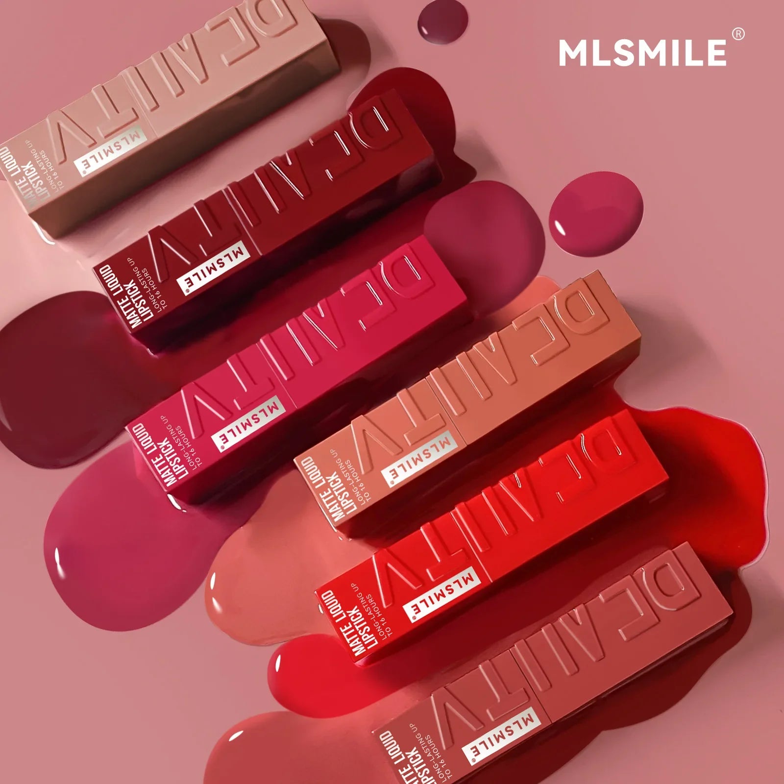 Matte Ink Liquid Lipstick Long Lasting Velvet Nude Lip Gloss Non-stick Cup Waterproof Lips Tint Waterproof Make Up Lootquake LLC