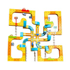 Hot Selling Magnetic Car Stem Racing Car Railtrack Set Montessori Motorized Train & Gravity Maze Toy Educational Gift For Kids Pi-Mart