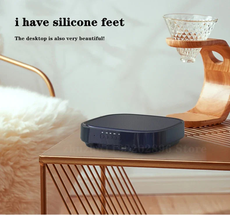 Shop Wall-mounted Bluetooth Speaker TWS Interconnection Built-in 4400 MAh Battery Boom Box Wireless 3D Surround Stereo Subwoofer Lootquake LLC