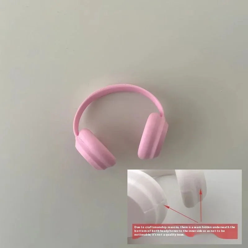 Labubu Headphone Cute Earphone for Labubu I II Mini Plush Doll Headset Decoration Fashion DIY Doll Accessories Gift Lootquake LLC