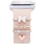 Decorative Metal Charms For Apple Watch Bands