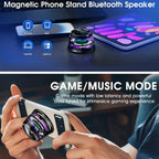 Mini Portable Bluetooth Speaker G200 RGB Color Light Magnetic Speaker BT5.3 Small Sound Box Phone Holder Wireless Loudspeaker Lootquake LLC