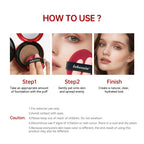 Lakerain Sunscreen Cushion Foundation  Waterproof Long-lasting Brighten Foundation Cream Women Base Makeup Face Korean Cosmetics
