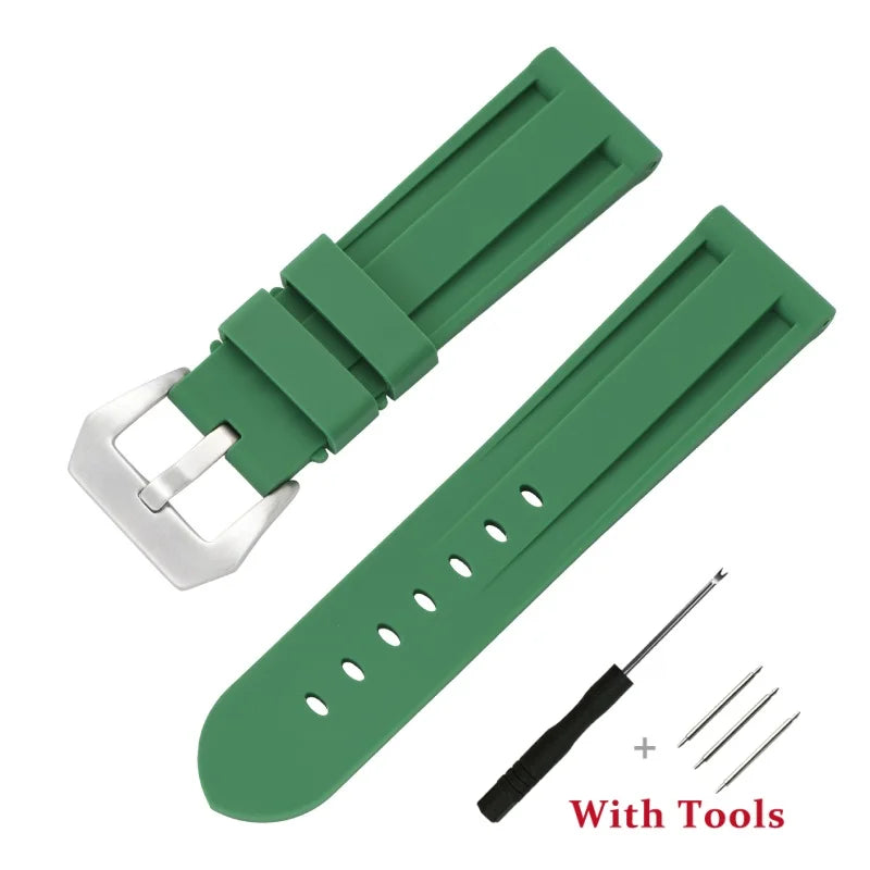 Amazfit Silicone Watch Bands - Universal Rubber Sport Strap With Tool