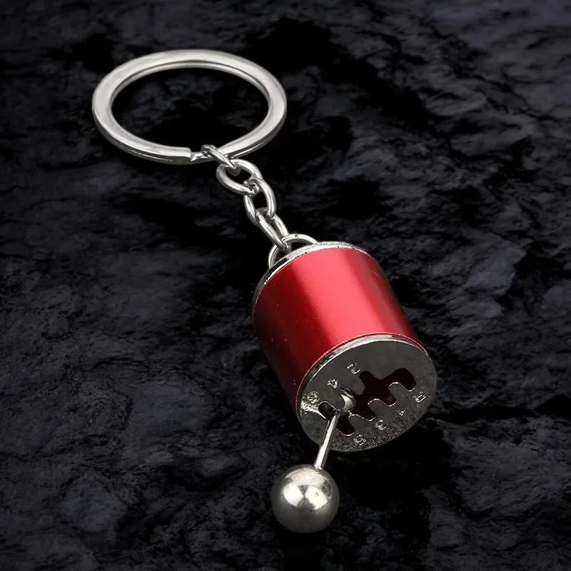 Personalized Keychain Creative Metal Mini Car Parts Manual Transmission Auto Keyring Accessories Key Ring Chain Men Lover Gift Lootquake LLC