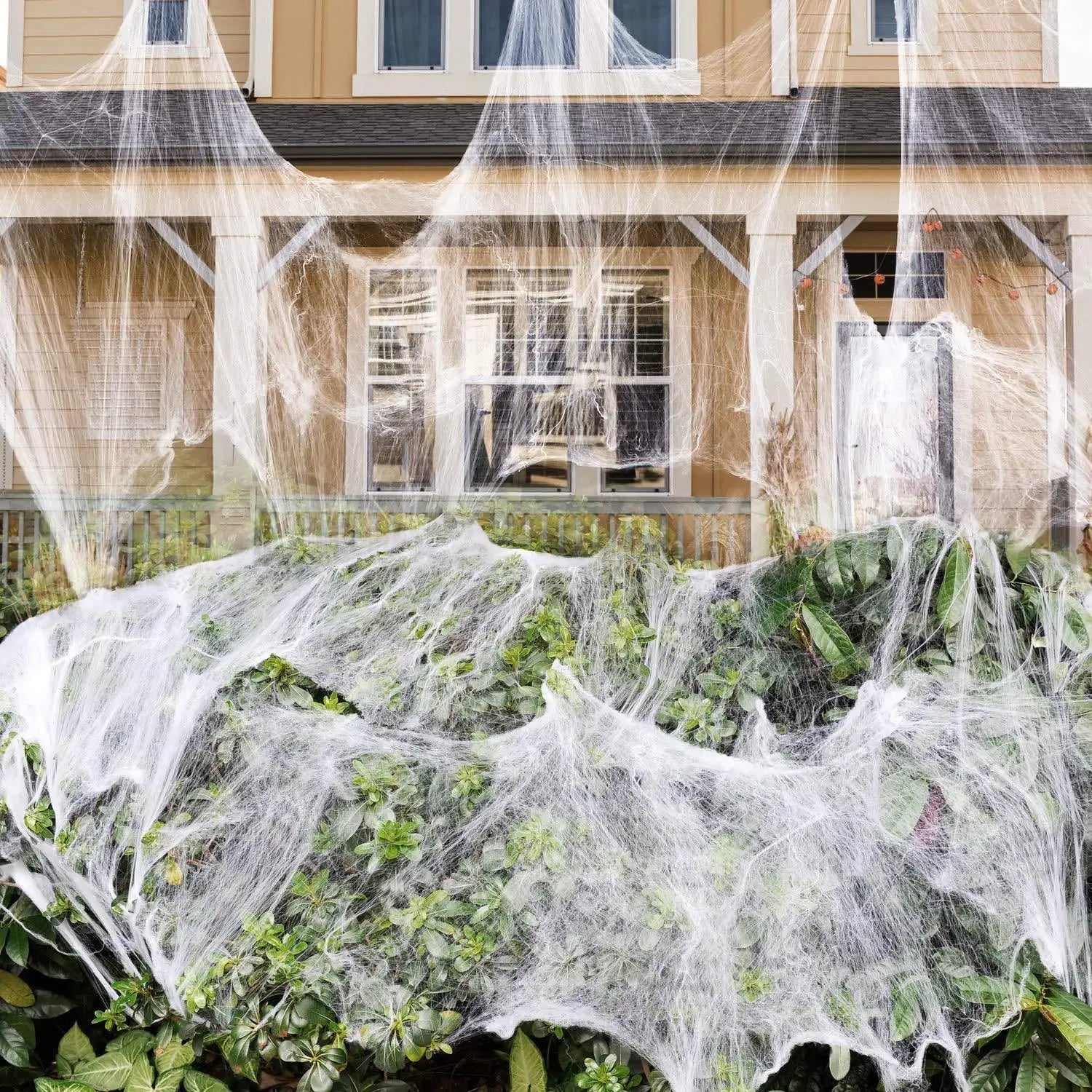 Halloween Decoration Party Accessories Decorations for Events Scream Festa Spider Web Black Outdoor Props Haunted House Spider Lootquake LLC