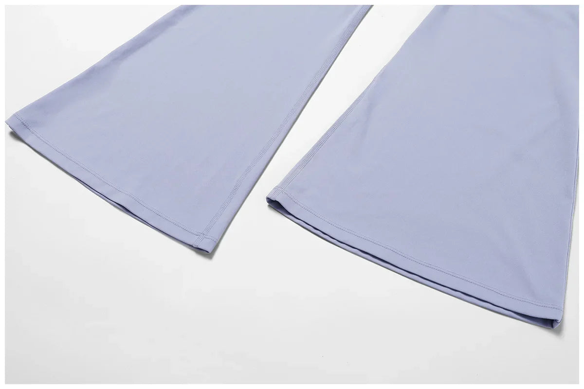 Elevate Activewear: Seamless Leggings & Top Set THRIXINE