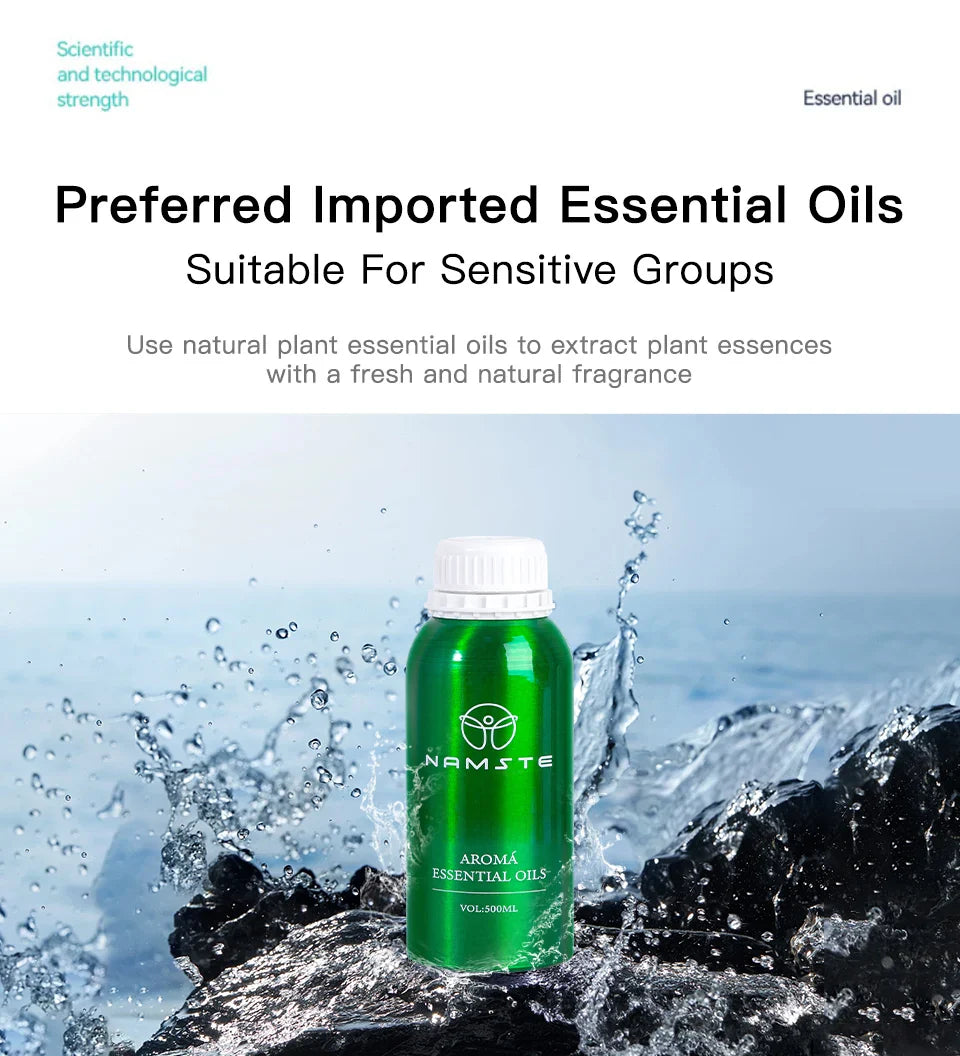 Namste 100ML Lavender Jasmine White Tea Sandalwood  Essential Oils For Humidifier Diffuser Perfume Home Fragrance  Air Freshener Lootquake LLC