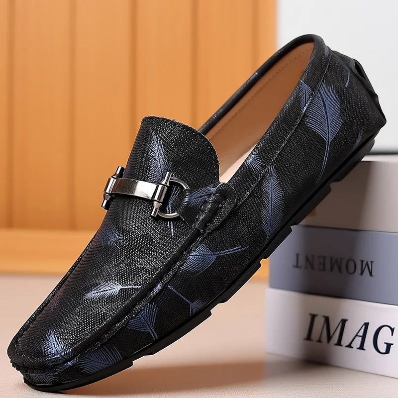 MAEDEF Men‘s High Quality Slip on Loafers 2024 Classics Fashion Leather Casual Male Shoe Comfortable Outdoor Driving Flats Shoes Lootquake LLC