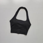 Backless Bliss: Sexy Sports Bra & Yoga Crop Top THRIXINE