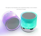 Bluetooth Mini Speaker Wireless Speaker Colorful LED TF Card USB Subwoofer Portable MP3 Music Sound Column For PC Phone Lootquake LLC