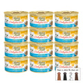 Gourmet Wet Cat Food Grilled Cheddar Delights 12 cans + TDP Sticker (Tuna & Cheddar) Lootquake LLC