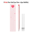KACO Gel Pens Sets School Office Supplies for Kids 0.5mm High-capacity Heart / Star Sign Writing Gadgets Love Gift Cute Items Lootquake LLC