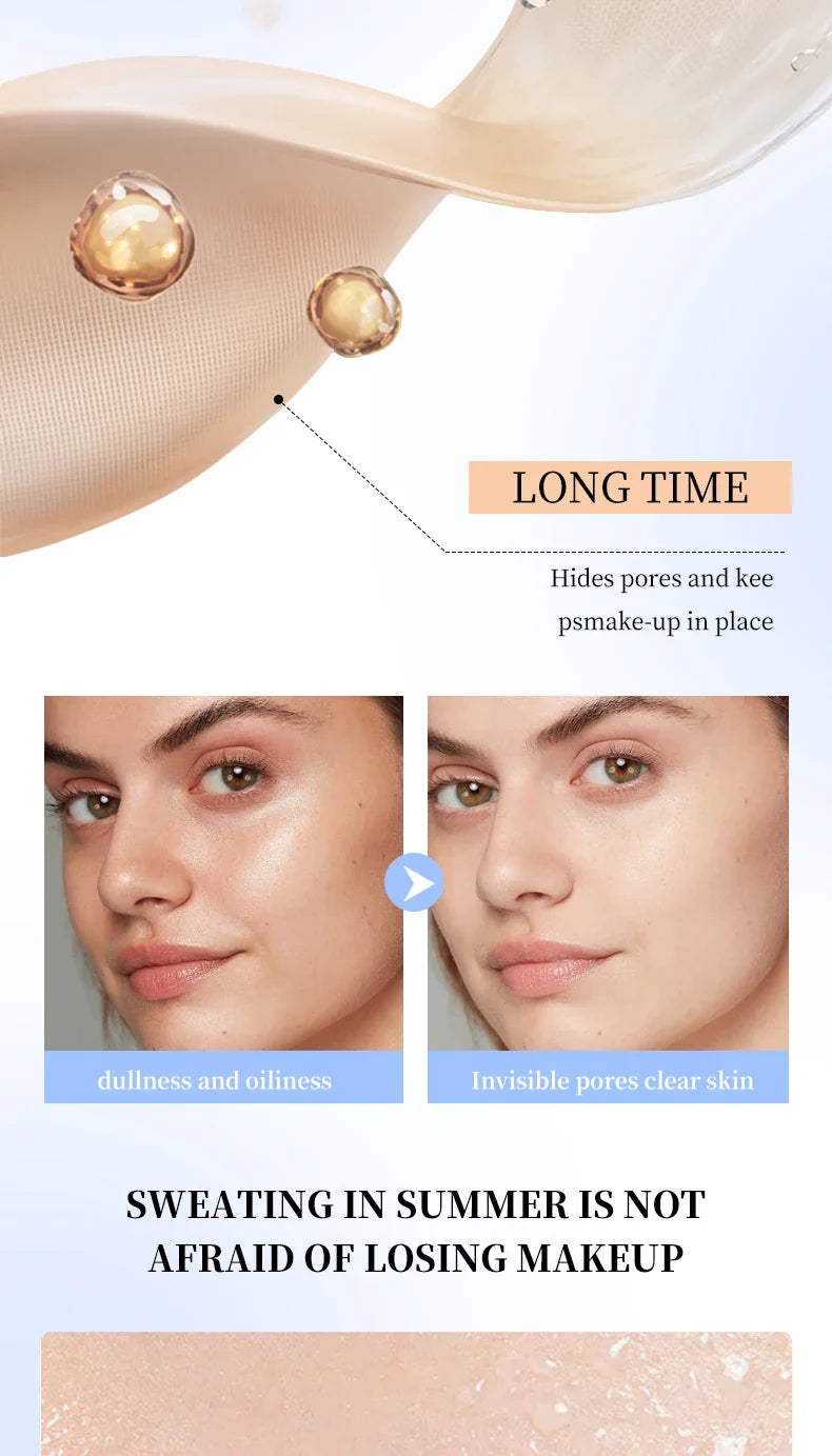 Ocheal Matte Face Setting Powder Oil-control Lightweight Radiant Foundation Pressed Powder Face Full Coverage Makeup Cosmetic Lootquake LLC