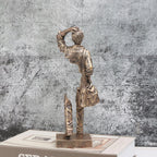 Traveler Sculpture - Abstract Resin Decor for Home & Office, Versatile Indoor/Outdoor Accent Piece Lootquake LLC