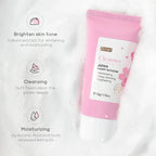 Vitamin C Facial Cleanser Skin Deep Cleansing Moisturizing Blackhead Removal skincare Face Wash Foam Face Cleanser Skin Care Lootquake LLC