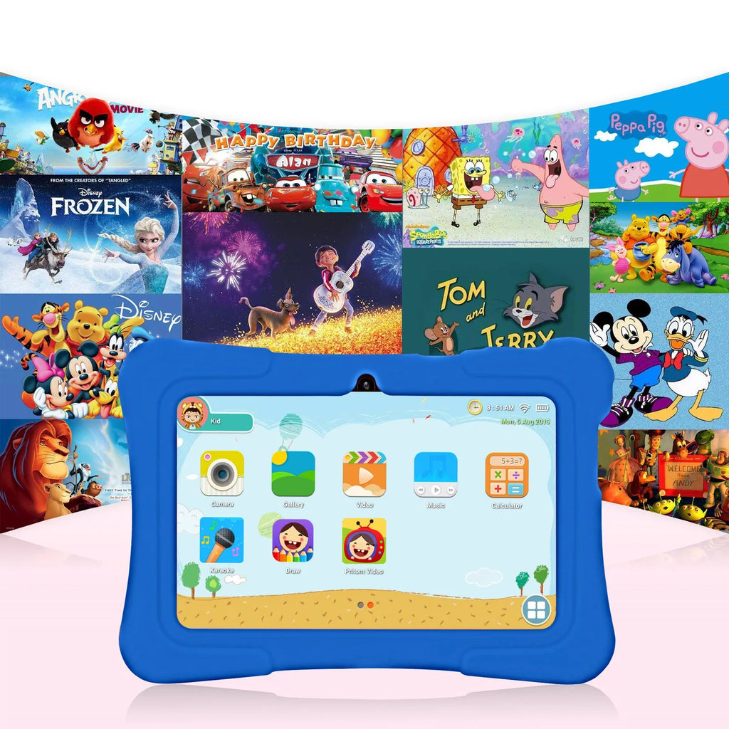 PRITOM 7 Inch Kids Tablet Quad Core Android 10 32GB WiFi Bluetooth Educational Software Installed Lootquake LLC