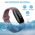 Fitbit Inspire 3, 2, 1, HR, Silicone Band - Soft Waterproof Strap