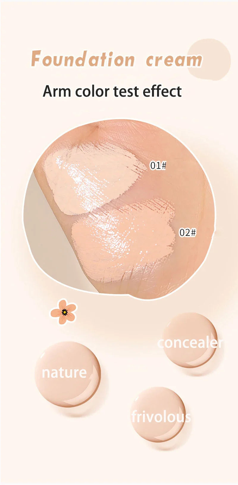 Mousse Foundation Cream Cushion Compact Moisturizing lasting Waterproofing Concealer High Coverage Foundation Korean Makeup Base Lootquake LLC