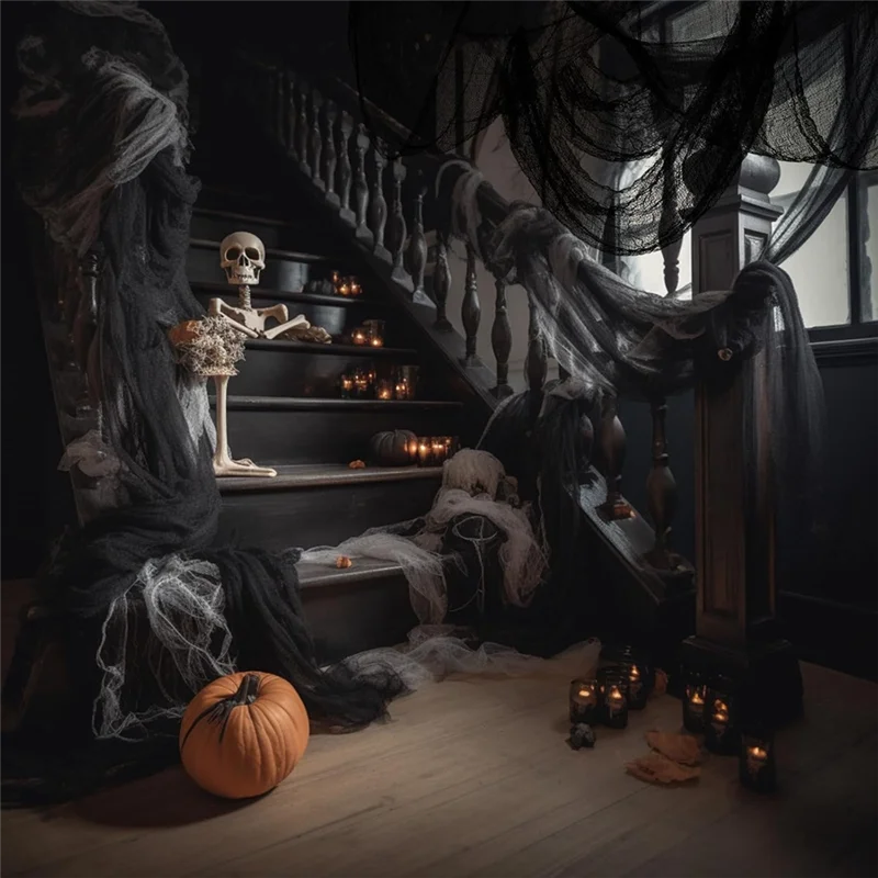 A36T-Halloween Horror Decorations Halloween Partys Decorations Suitable For Tables, Trees, Garden Gates, Haunted Houses