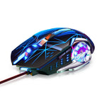 G15 Mechanical Gaming Mouse 7-Color Breathing Light Wired Laptop USB Desktop Office Computer Gaming Mouse Mute Lootquake LLC