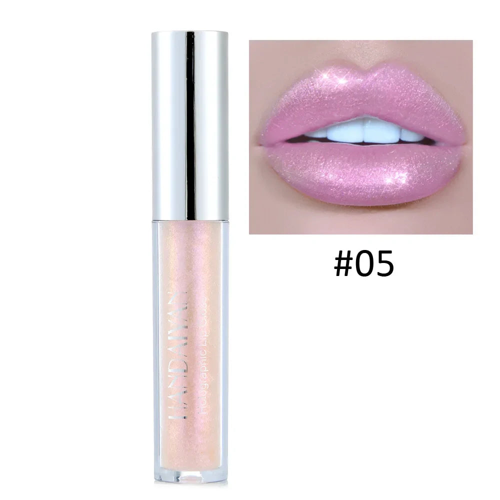 HANDAIYAN Best Seller Glitter Lip Gloss 6colors Moisturizing Mermaid Lip Glaze Waterproof Long Lasting Liquid Lip Stick Lootquake LLC