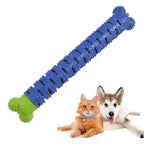 Dog Tooth Grinding Stick Food Grade Cleaning Massager Rubber Tooth Brush Chewing Toy Teeth Cleaning Pet with Slight Bite Force Lootquake LLC