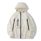 CHRLCK Unisex Hiking Jacket Summer UPF50+ Windbreaker Quick Drying Camping Trekking Fishing Jackets Sun Protection Coats