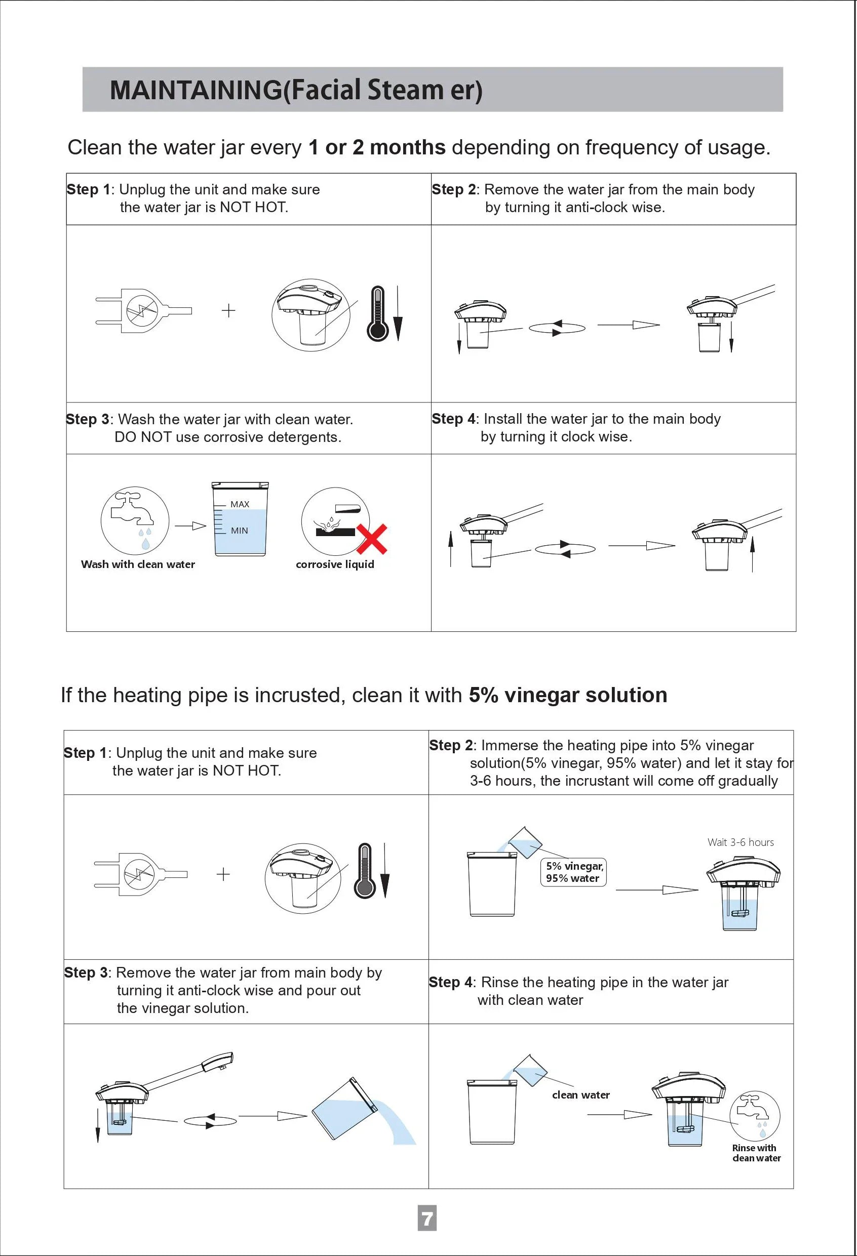 Skin Care Whitening Hot Facial Steamer Vaporizer Salon Home Spa SprayerWarm Mist Humidifier for Face Deep Cleaning Lootquake LLC