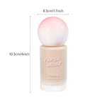 2-color Liquid Foundation BB Cream - Matte Cream, Long-lasting 24-hour Coverage Waterproof, Sodium Hyaluronate and Vitamin E Lootquake LLC