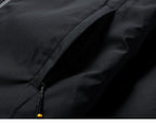Warm Comfortable Men Winter Windproof Warm Thick Fleece Jacket Men Fashion Casual Coat Unique Design Warm Men's Jacket Men Autumn Outdoor Classic Soft Jacket For Hiking Fishing Travel Stevvex