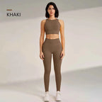 Women's High Waisted Leggings and Top THRIXINE