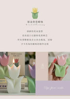 Exquisite Tulip-Fragrance Candles: Ideal Wedding Keepsakes, Luxurious Home Ambiance & Heartfelt Birthday Presents for Women