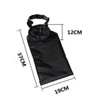 Trash Holder Car Waste Bins Litter Bag Rubbish Container Garbage Storage Black Oxford Cloth Car Dustbin Car