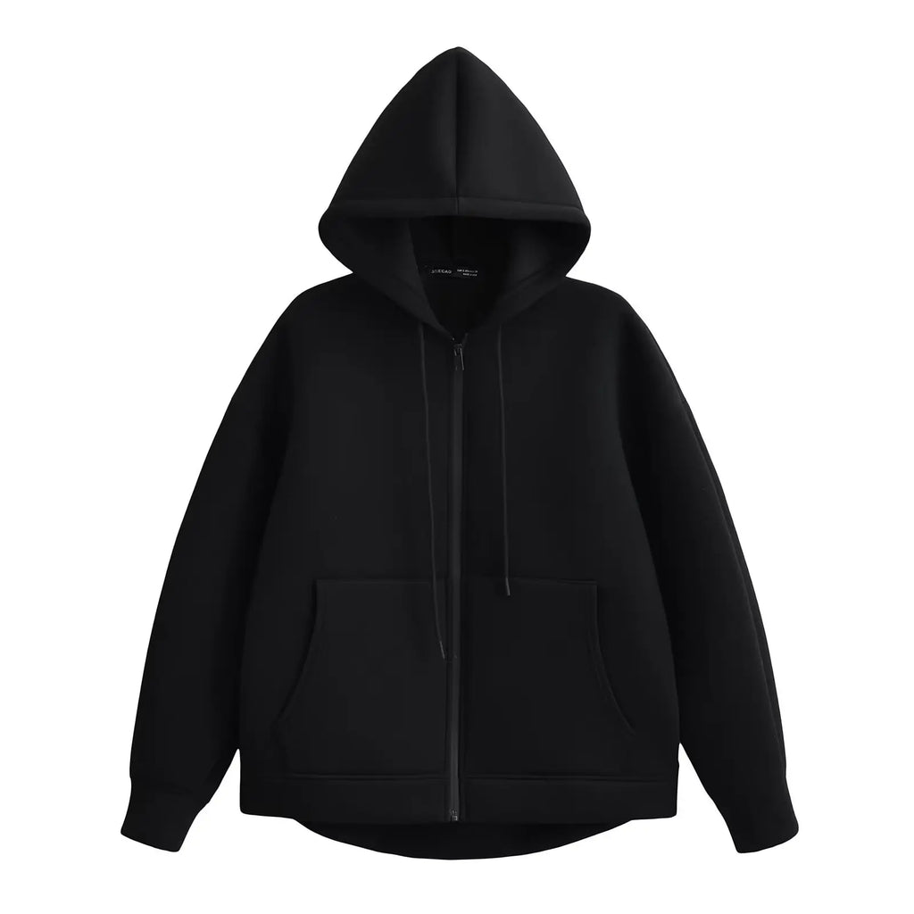 Women's Casual Zipper Hoodie with Pockets