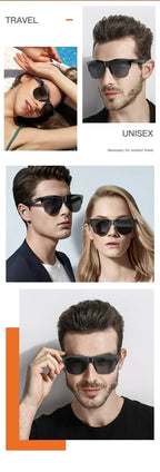 Smart Bluetooth Glasses Wireless Earphones Touch Mold Headset Bone Conduction Music Wireless Headset UV Proof Sunglasses