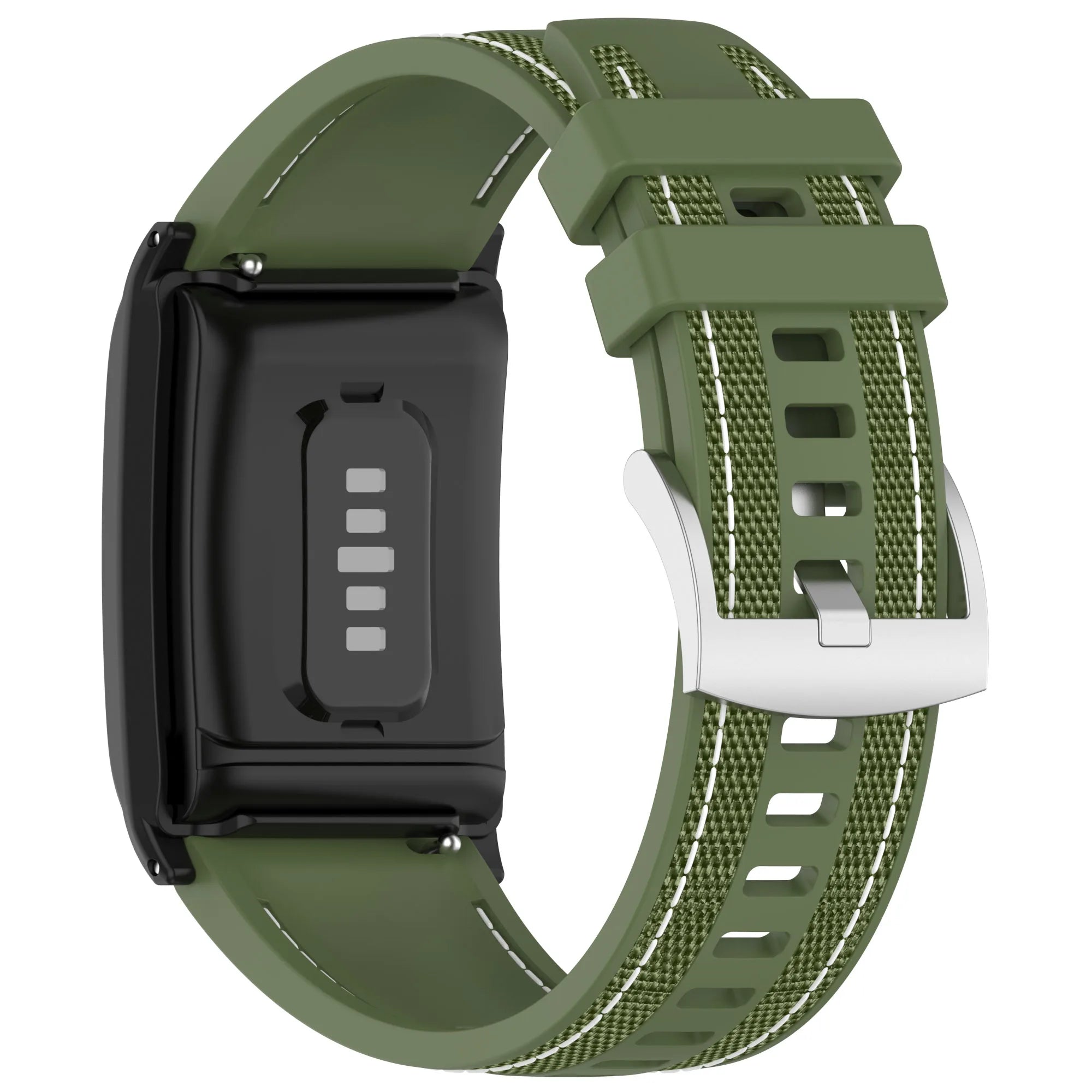 WHOOP 5.0 / 4.0 / 3.0 Nylon Silicone Band - Breathable