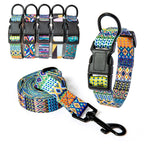 Pet Collar and Leash Set for Small Medium Large Dog Walking Collars Bohemia Style Puppy Cat Collar Pet Supplies Buldog Chihuahua Lootquake LLC