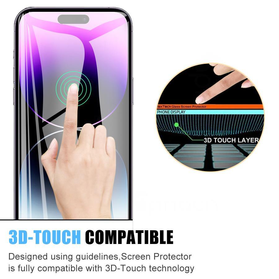 20000D Full Tempered Glass For iPhone 14 13 12 11 Pro Max mini Screen Protector iPhone X XR XS Max 7 8 Plus SE Glass Film 9H Hardness HD Screen Protector For iPhone Stevvex