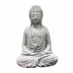 Buddha Statue Hand Carved Buddhism Decorative Figurine Buddha Sculpture for Living Room Home Shop Tabletop Indoor Outdoor Lootquake LLC