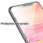 3PCS Soft Film For iPhone 13 Mini 12 14 11 Pro Max Screen Protector For iPhone 14 8 6s 7 Plus XR XS SE 3 2022 Gel Film Ultra Impact Protection 3D Curved Edge for Full Coverage Screen Protector Stevvex