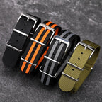 Polar Nylon Watch Strap Canvas Band, Unisex, Durable Pin Buckle Wristband