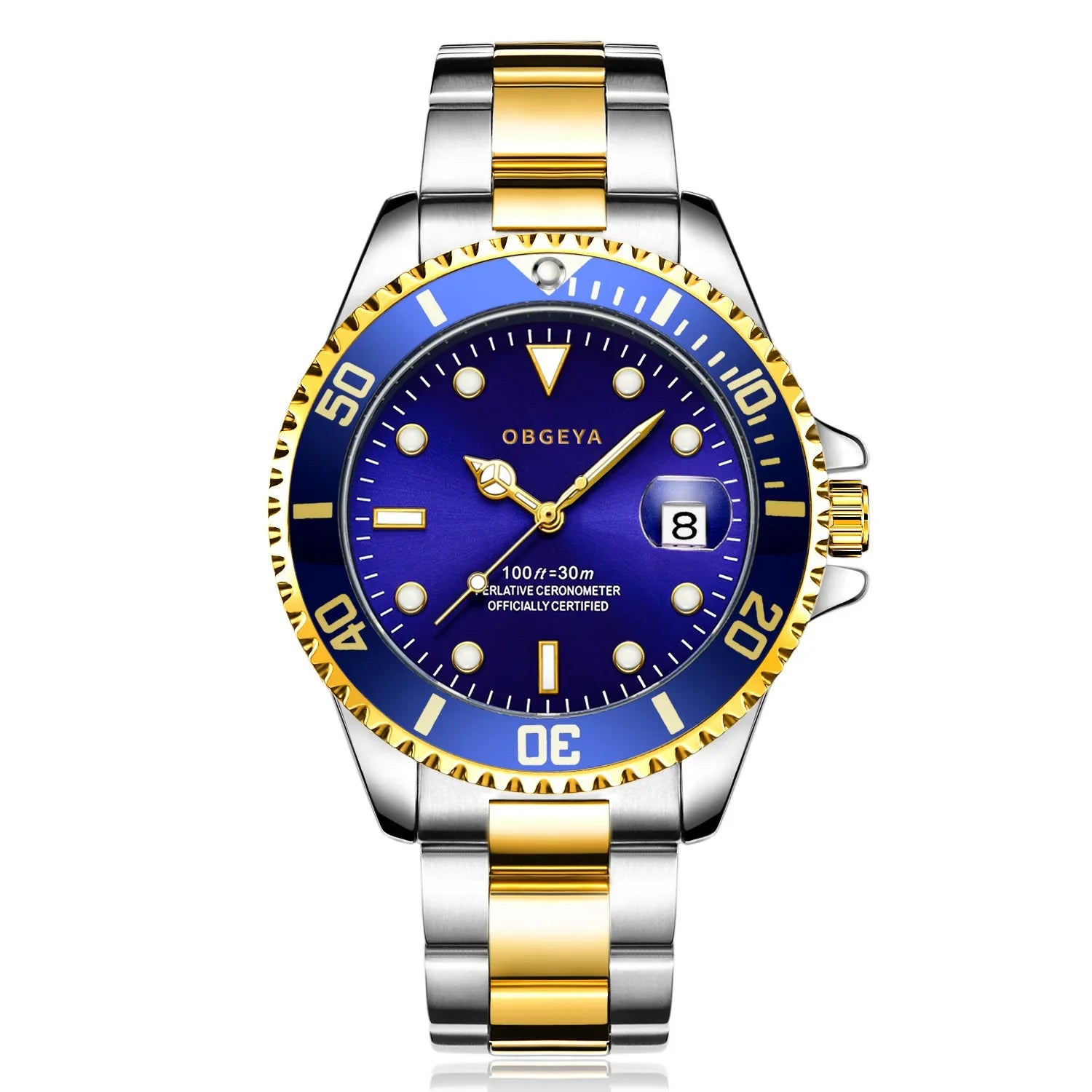Oubogea Men's Luminous Mechanical Watch