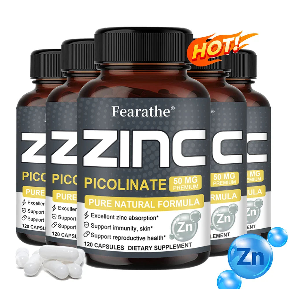 ZincMax 50: Immune & Skin Boost, Pure & Potent THRIXINE