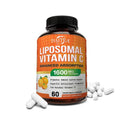 Liposomal Vitamin C 1600mg Capsules - Promotes Collagen Production, Powerful Antioxidant, Immune Health