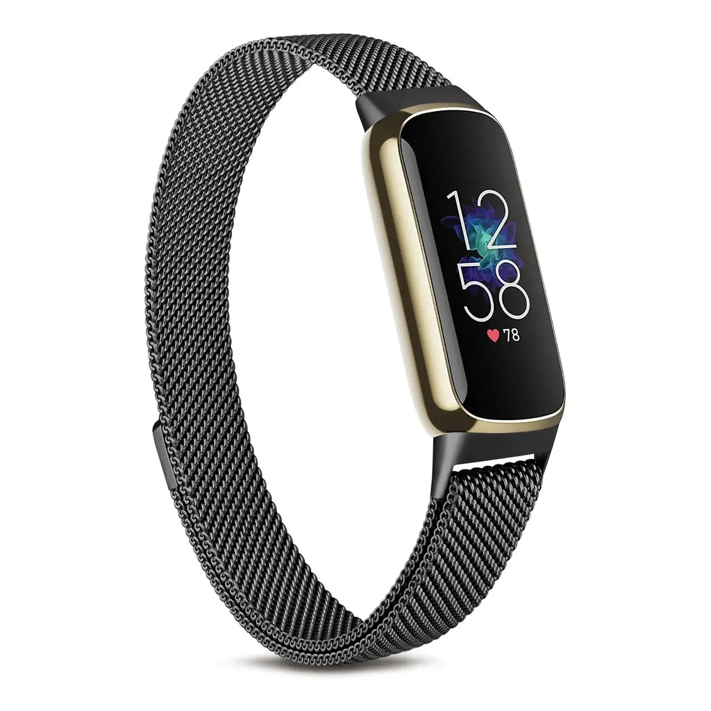 Fitbit Luxe Steel Magnetic Band - Elegant Mesh Design - SJB-DIAMOND ELITES