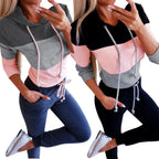 Chic Pop Color Loose Sleeve Top