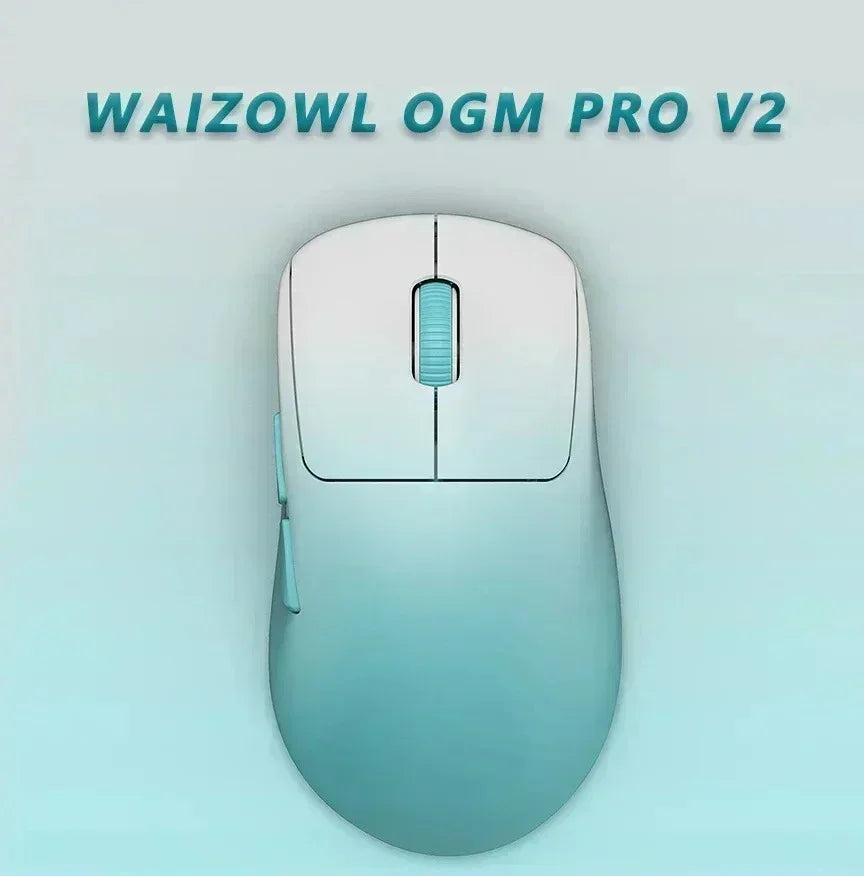 Waizowl OGM Pro V2 Hades Gaming Mouse Customize Wireless Three-Mode Paw3950 30000dpi Lightweight Gaming Mouse E-sports Ergonomic Lootquake LLC